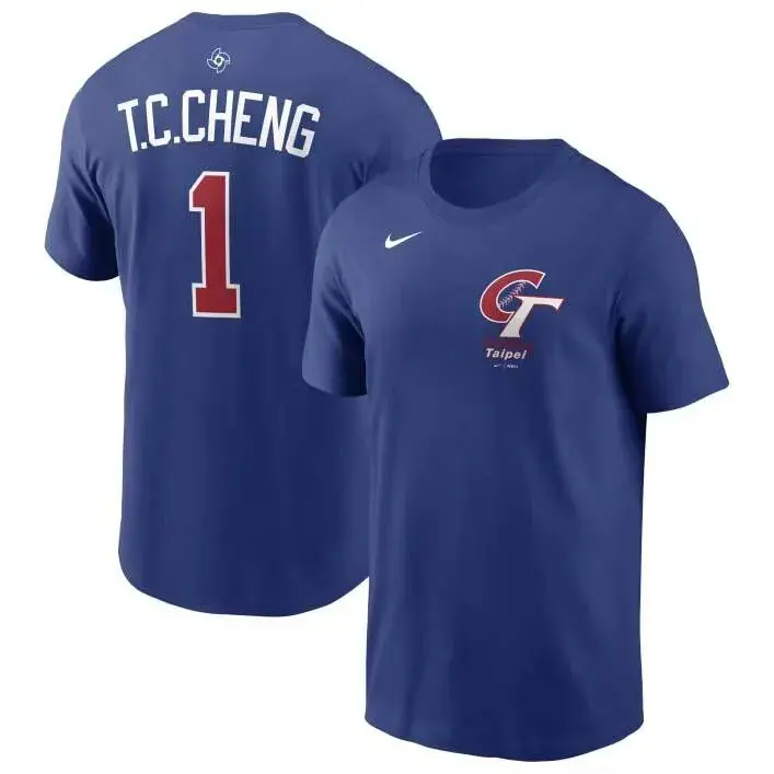 【GOGO SPORTS】NIKE WBC 球員背號短TEE-鄭宗哲 (NI630202-001)#XL-XL