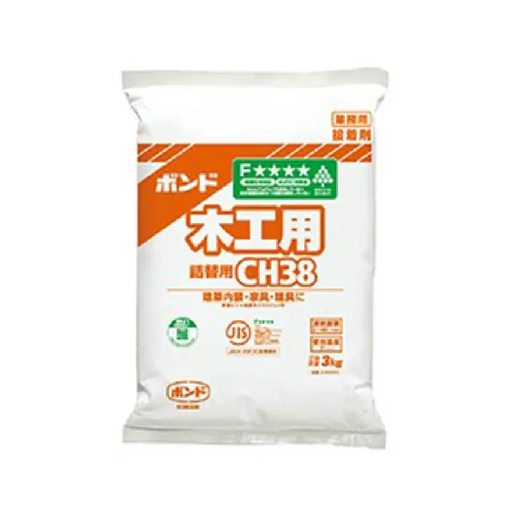 【KONISHI】日本 小西 CH38 40250 環保無毒木工用白膠 3KG /包