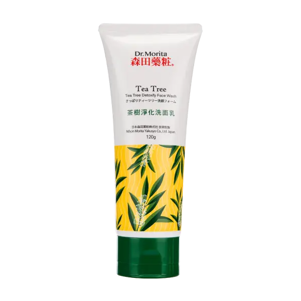 【森田藥粧】茶樹淨化洗面乳120g