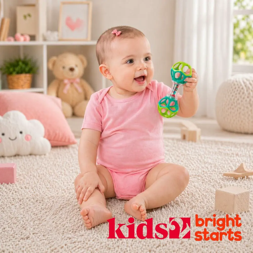 【美國kids2】Bright Starts Oball奧波啞鈴 BS-81107