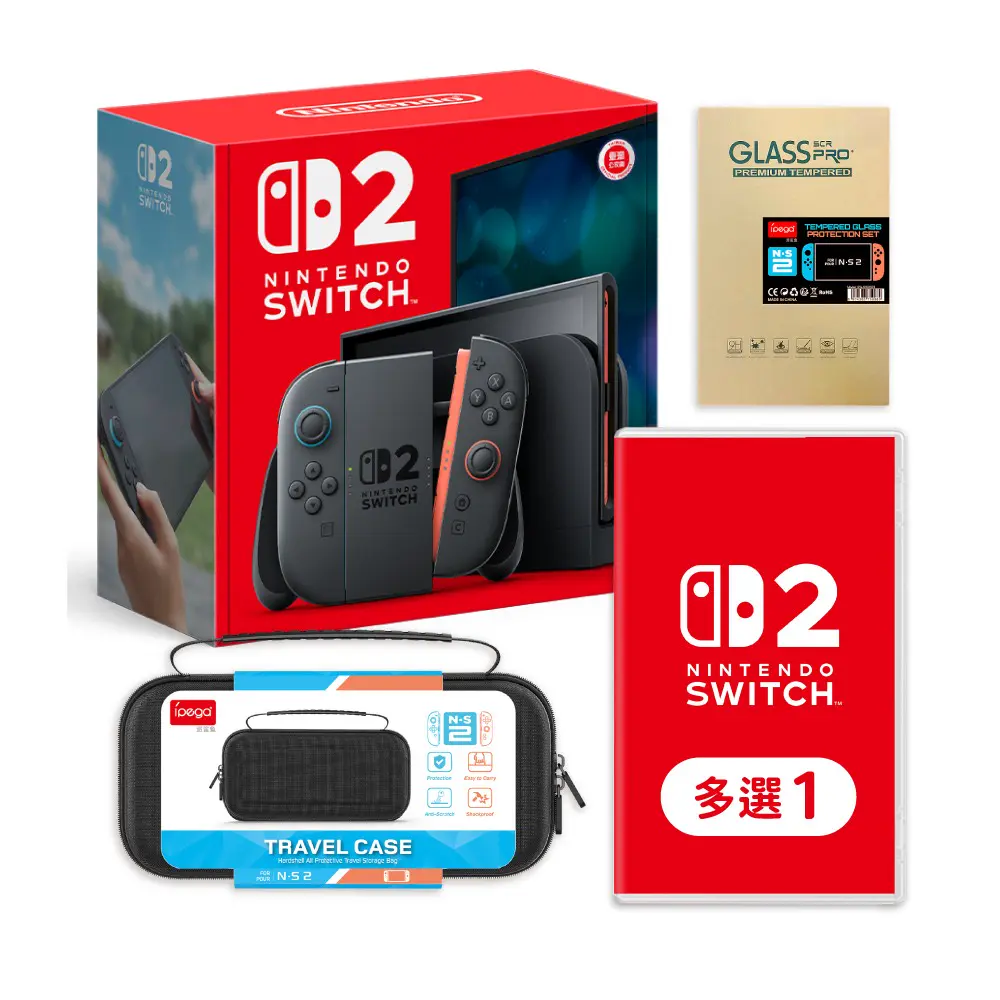 Nintendo 任天堂 Switch 2 主機+賽車世界自由選配組(清單選一)#奇幻生活i 轉圈圈的龍和偷取時間的少女-奇幻生活i 轉圈圈的龍和偷取時間的少女