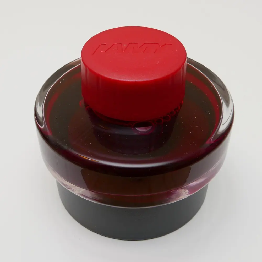 德國 LAMY《鋼筆墨水 50ml》#紅色 Red-紅色 Red