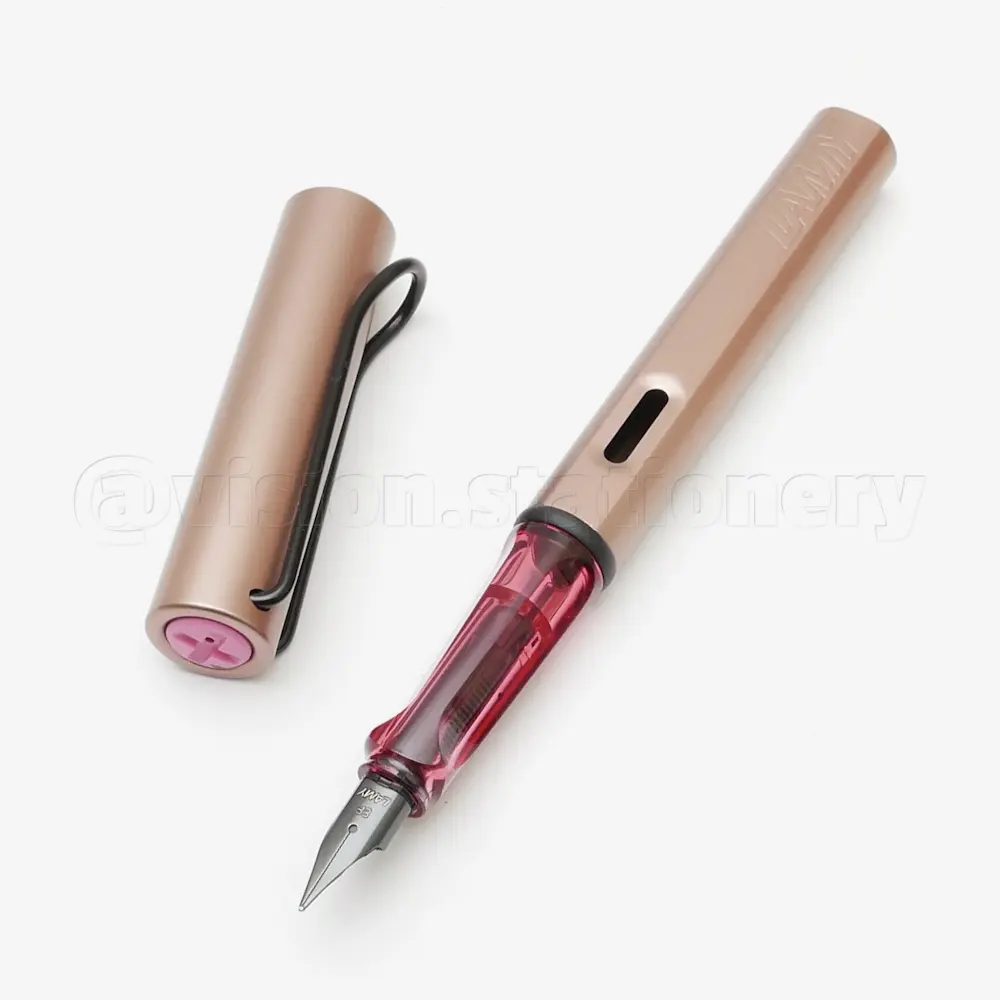 德國 LAMY《Al-star 系列鋼筆》秋日粉 Autumn Pink#F 尖-F 尖