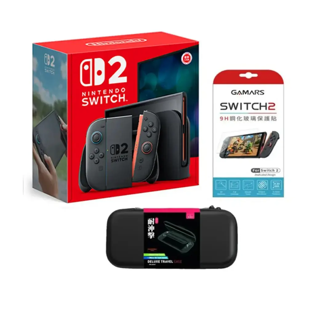Nintendo 任天堂】 Switch 2 主機+周邊全配組｜Global Online｜Global