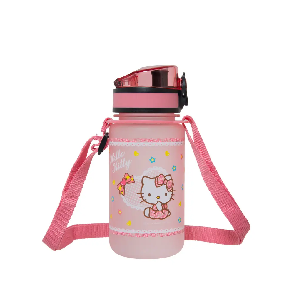 IMPACT怡寶 聯名款 彈蓋兒童 水壺 水瓶 (350ml)&(500ml) 寶可夢 蜘蛛人 海賊王#kitty甜心 300ml-kitty甜心 300ml