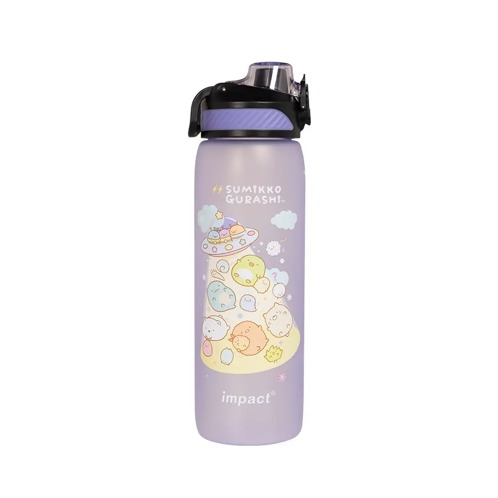 IMPACT怡寶 聯名款 彈蓋兒童 水壺 水瓶 (350ml)&(500ml) 寶可夢 蜘蛛人 海賊王#new 角落小夥(紫色) 600ml-角落小夥(紫色) 600ml