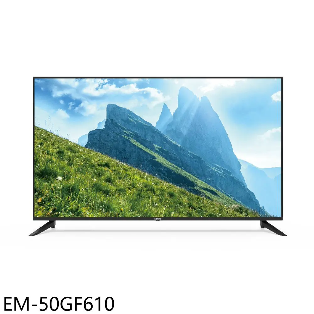 聲寶【EM-50GF610】50吋4K顯示器(含標準安裝)