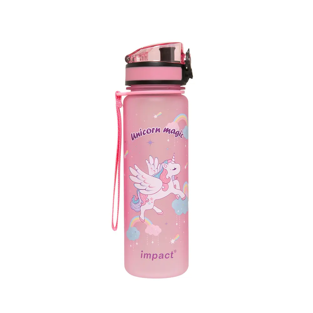 IMPACT怡寶 聯名款 彈蓋兒童 水壺 水瓶 (350ml)&(500ml) 寶可夢 蜘蛛人 海賊王#彩虹小馬 500ml-彩虹小馬 500ml