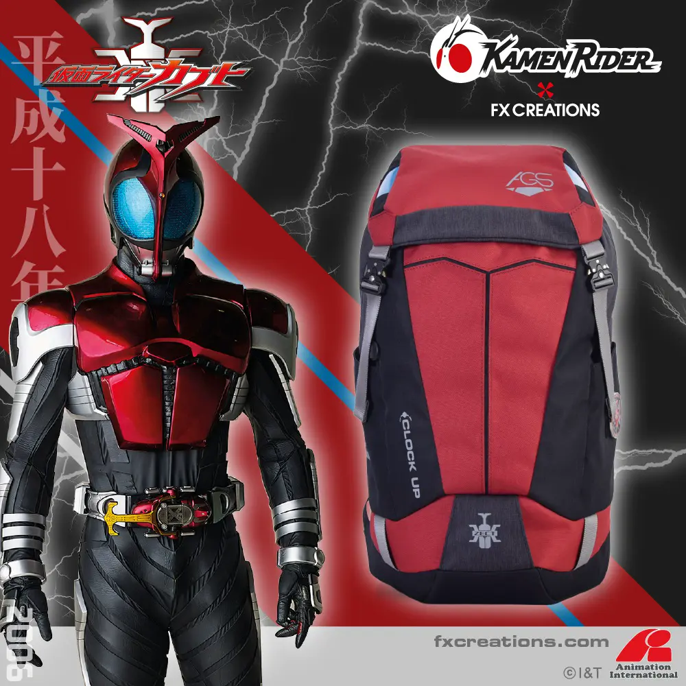 【假面騎士】KABUTO 16吋AGS PRO懸浮減壓後背包 KMR261001A-89