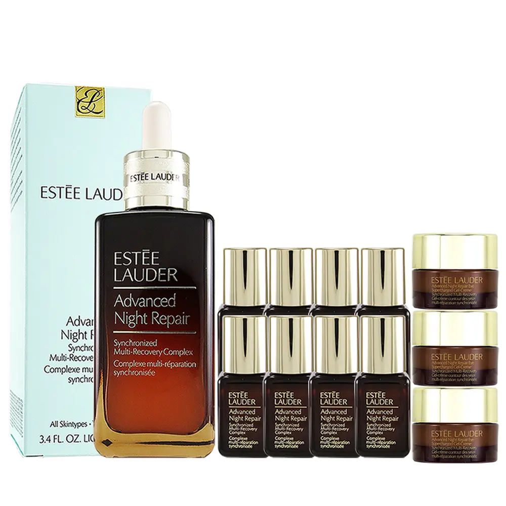 Estee Lauder 雅詩蘭黛 特潤超導全方位修護露 100ml_ 國際航空版(贈特潤7mlx8+特眼霜5mlx3)