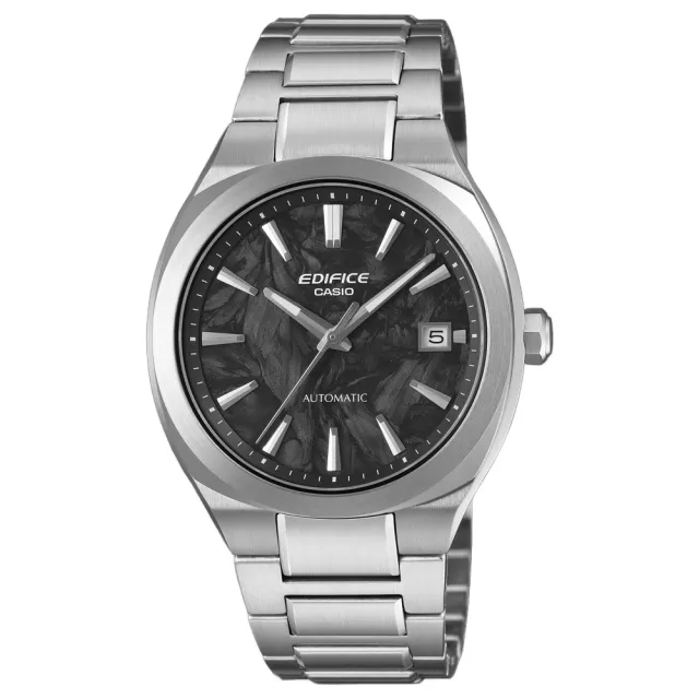 【CASIO】卡西歐EDIFICE 高硬度鍛造碳 賽車風 機械錶 男錶(EFK-200CD-1A)