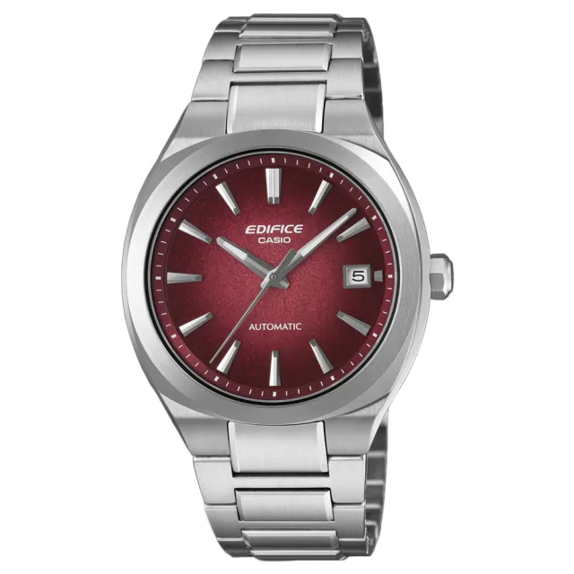 【CASIO】卡西歐EDIFICE 電鑄質感錶盤 賽車風 機械錶 男錶 (EFK-200D-4A)