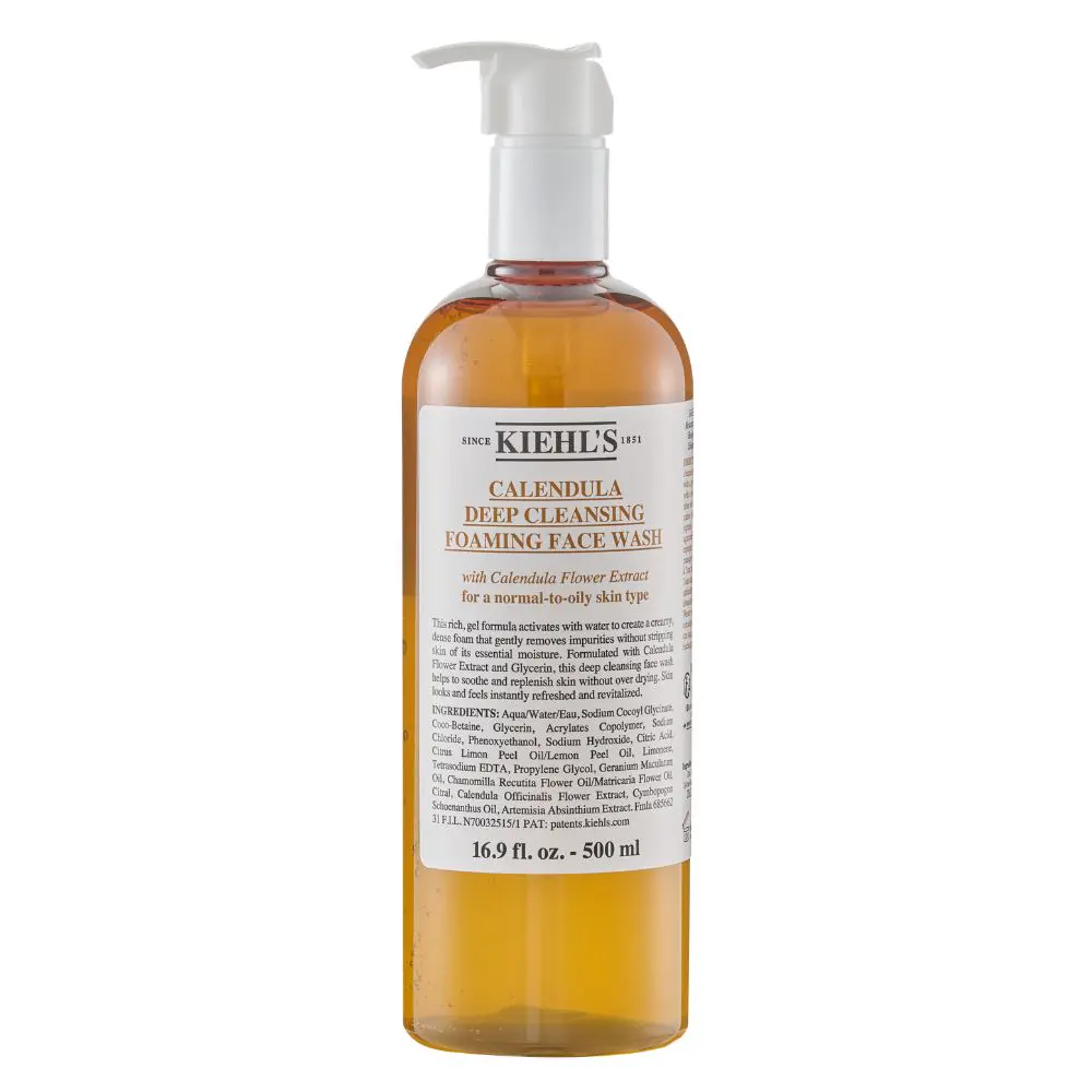 【Kiehl's 契爾氏】金盞花植物精華潔面泡泡凝露 500ml 公司貨 洗面乳