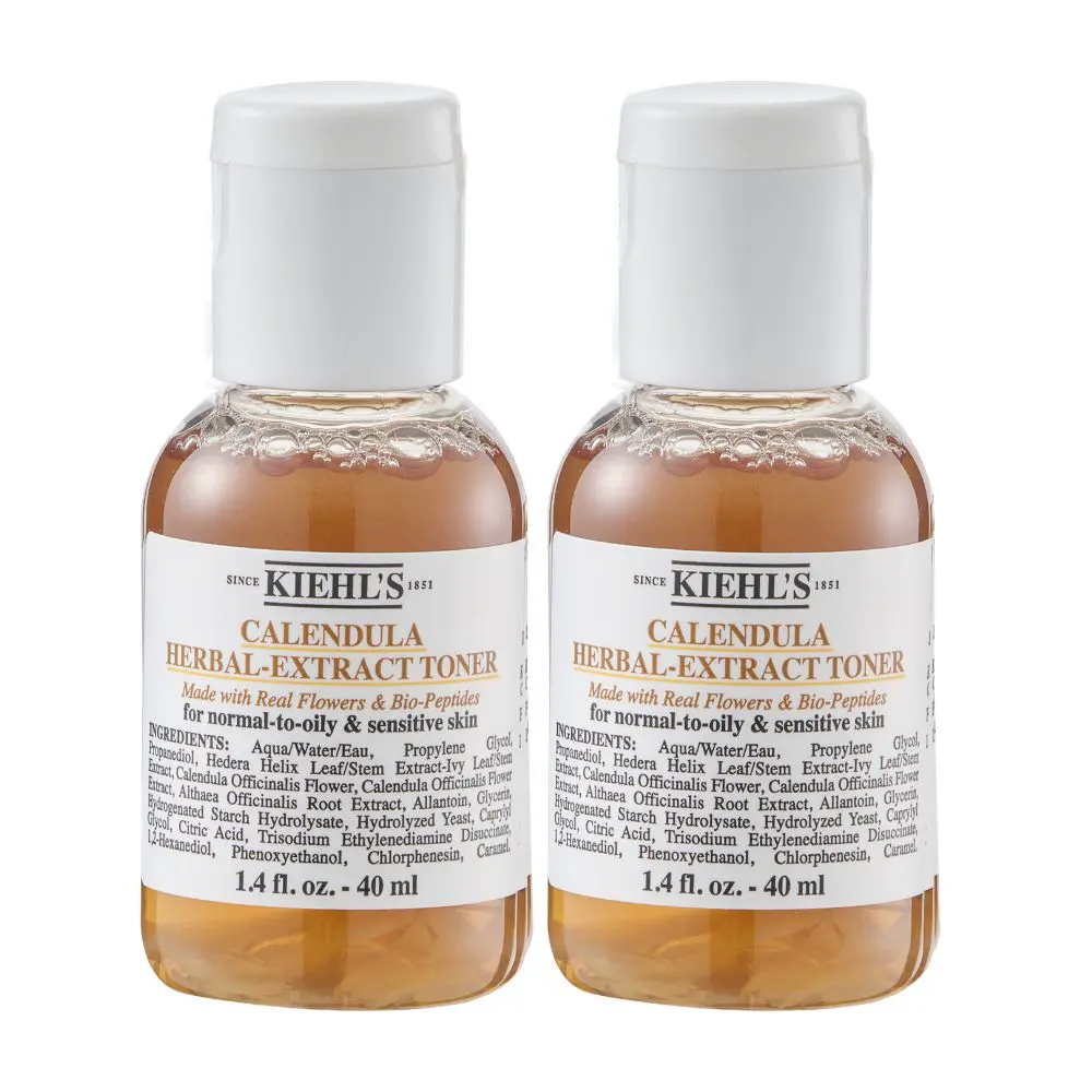 【Kiehl's 契爾氏】金盞花精華修護化妝水 40ml*2 公司貨