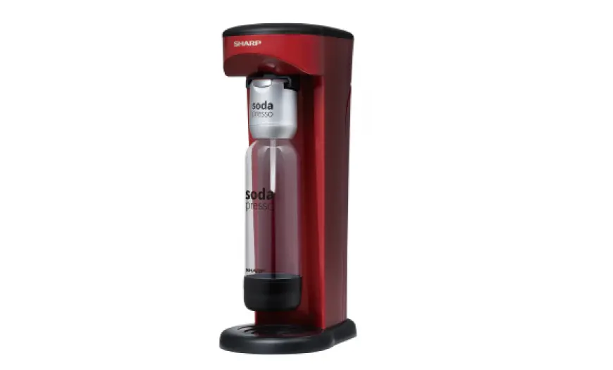 【SHARP 夏普】Soda Presso 氣泡水機 CO-SM2T#番茄紅-番茄紅