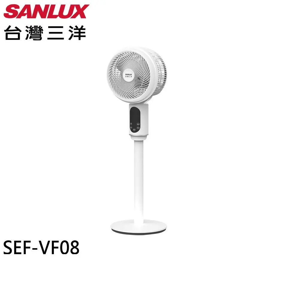 SANLUX 台灣三洋 8吋語音聲控 DC循環扇 桌立扇 SEF-VF08