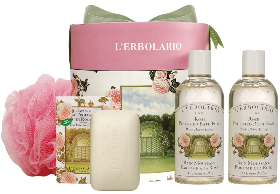【L'ERBOLARIO ‧ 蕾莉歐】玫瑰歐式典雅禮盒 限新北中和取貨