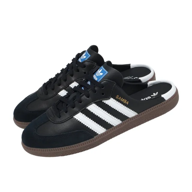 【adidas】愛迪達穆勒鞋 Samba OG Mule W 女鞋 男鞋 黑 白 懶人鞋 德訓鞋 LB3815#US 5-US 5