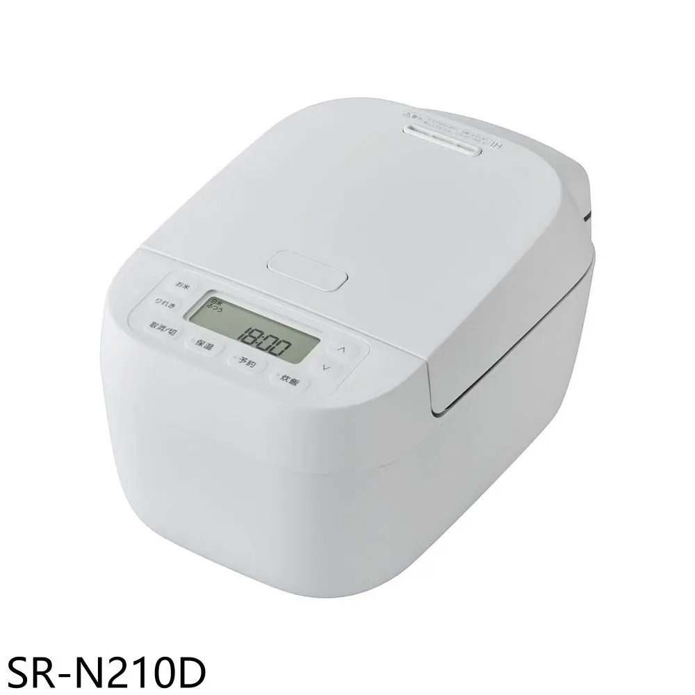 Panasonic國際牌【SR-N210D】6人份壓力IH電子鍋