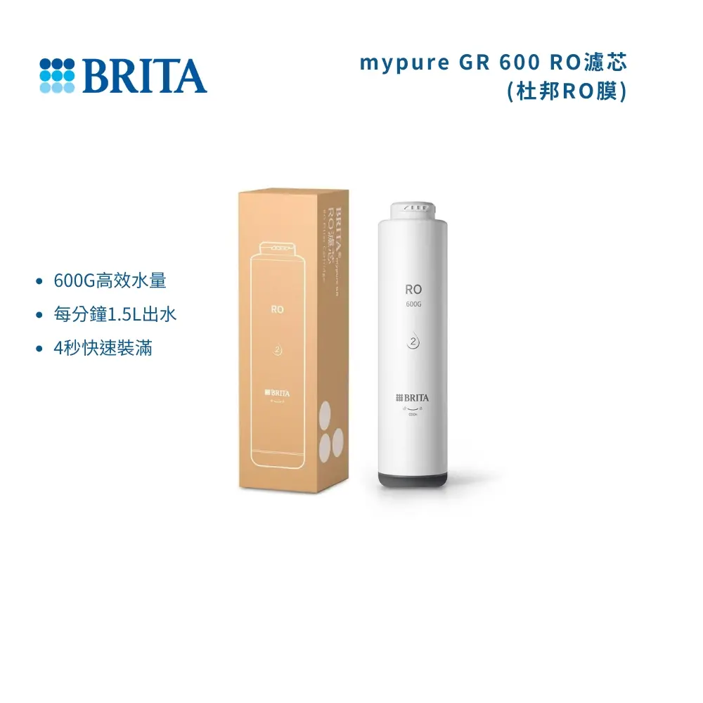 【德國 BRITA】mypure GR 600 RO濾芯(杜邦RO膜) (適用GR600)