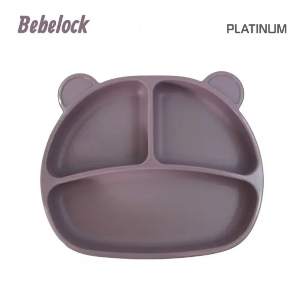 【BeBeLock】吸附型重磅餐盤-星辰紫