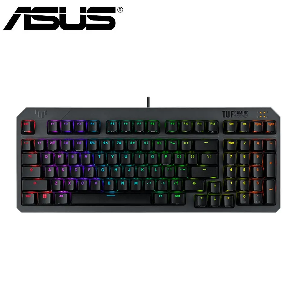 【ASUS 華碩】TUF Gaming K3 GEN II 光學機械式電競鍵盤 青軸