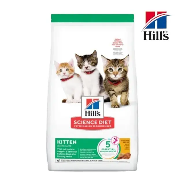 【Hills 希爾思】台灣公司貨 幼貓雞肉特調食譜 15.5lb/7.03kg（9392）(貓飼料)