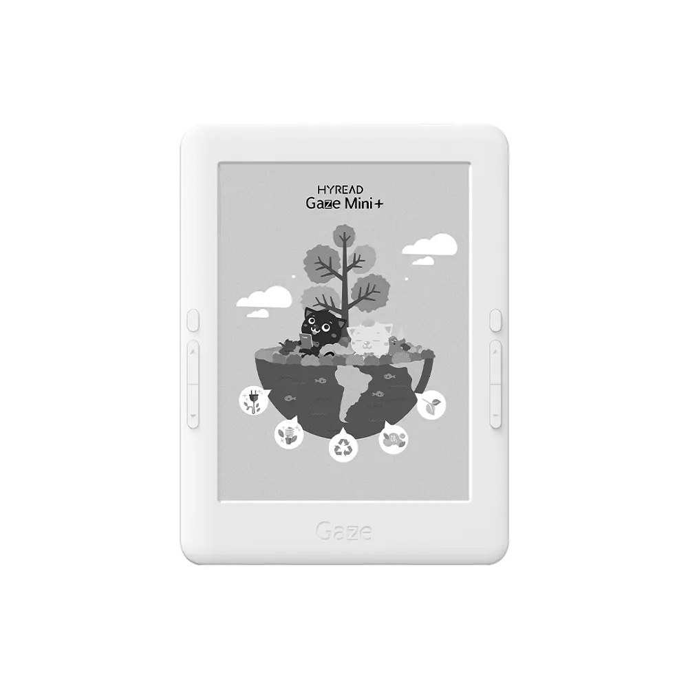 HyRead Gaze Mini+ 6吋電子紙閱讀器-經典白
