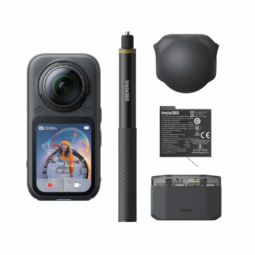 Insta360 X6 8K全景運動相機 萬能套裝 