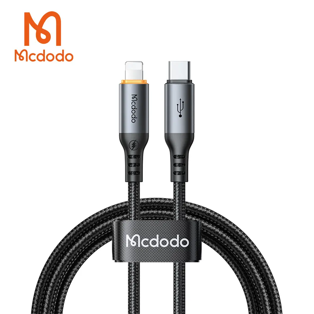 【Mcdodo麥多多】Type-C to Lightning 36W智能斷電快充傳輸充電線 120cm (CA-087)