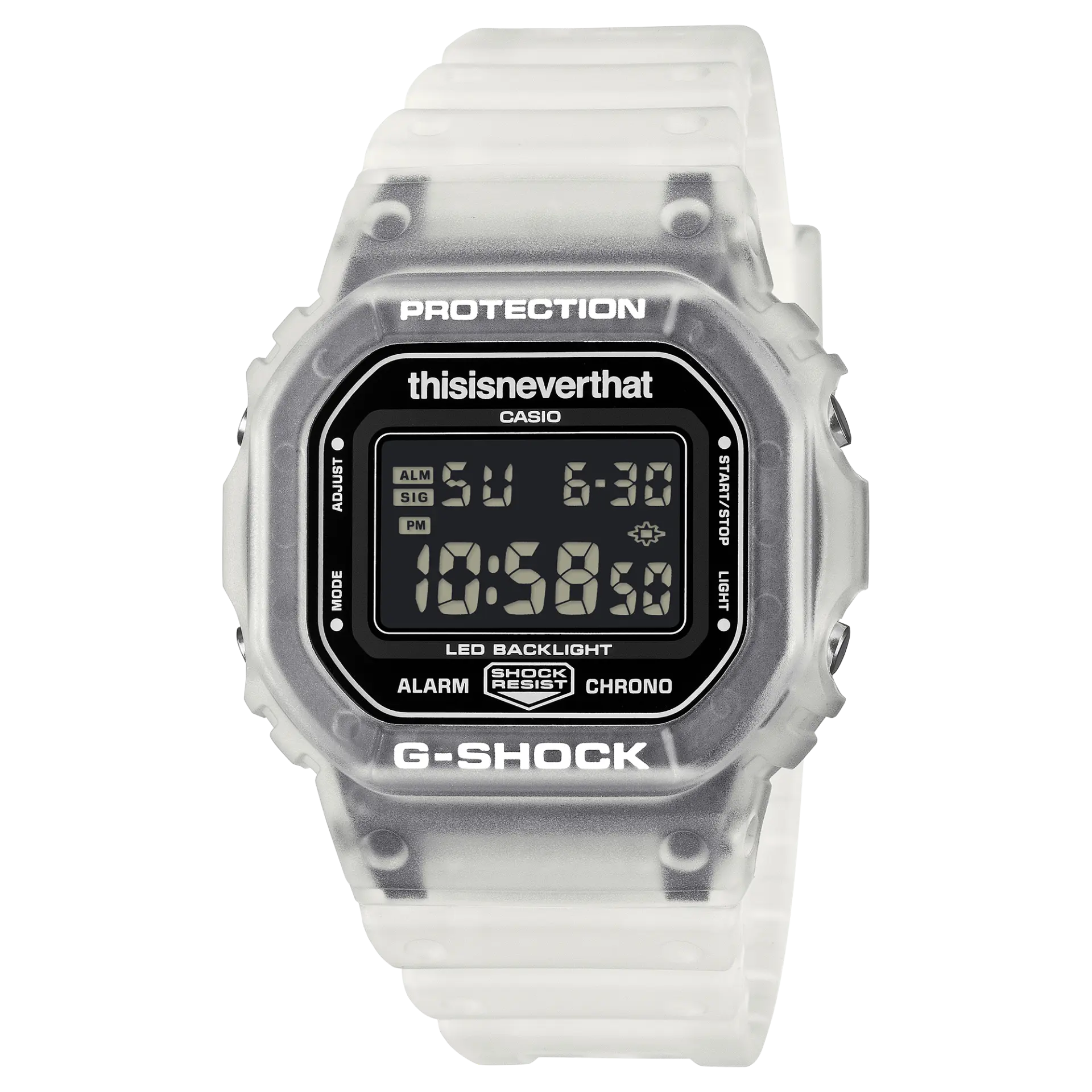 【CASIO 卡西歐】G-SHOCK thisisneverthat 聯名 DW-5600TNT-7
