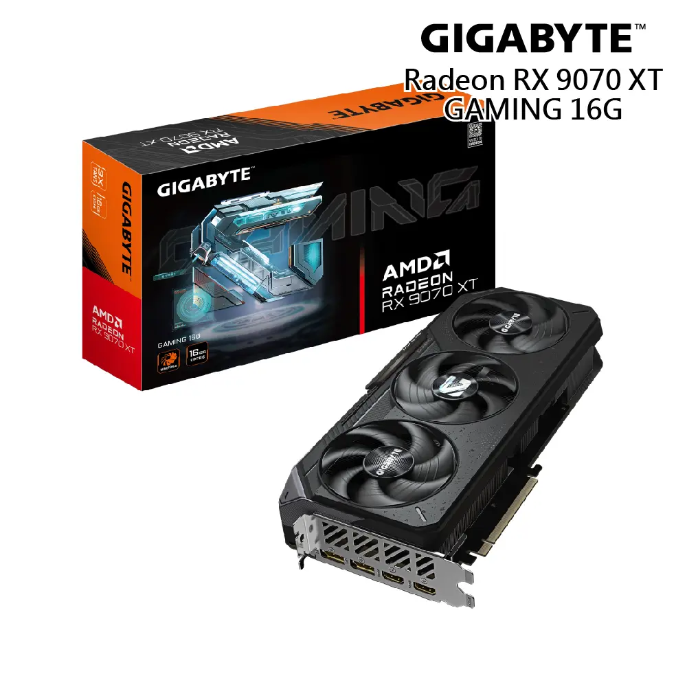 gigabyte 技嘉 rx 9070 xt gaming 16g 顯示卡