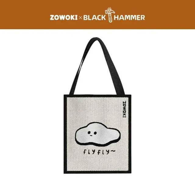 【BLACK HAMMER】x造物集聯名 小夥伴方形針織袋-2入組#氧氣雲x2-氧氣雲x2