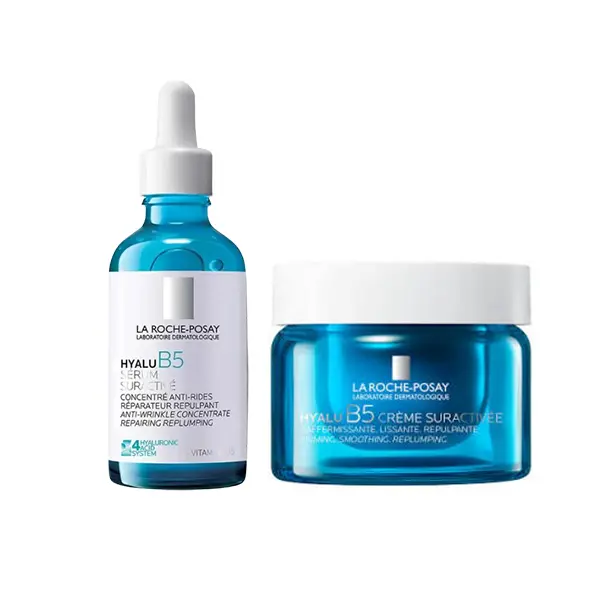 La Roche-Posay 理膚寶水 極效B5彈潤超修復組-精華+乳霜 50ml x 2入組 國際航空版