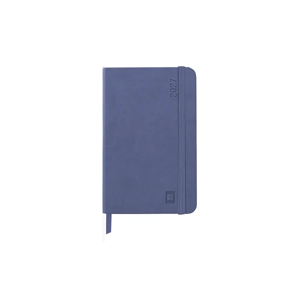 法國 RHODIA《2027 WebPlanner 手帳》A6 size / 週間橫式#寶石藍-寶石藍