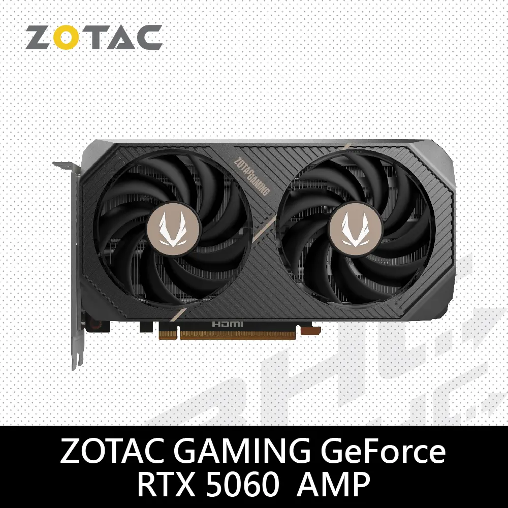 ZOTAC 索泰 GAMING GeForce RTX 5060 AMP 8G 顯示卡