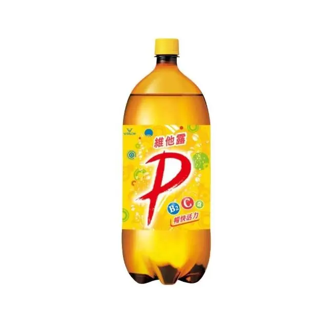 【維他露P】健康微泡飲料汽水 2000mlx6入/箱