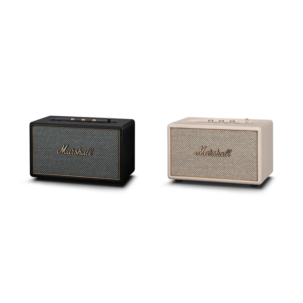 【Marshall】Acton IV 家用式藍芽喇叭 Black/Cream 經典黑/奶-經典黑