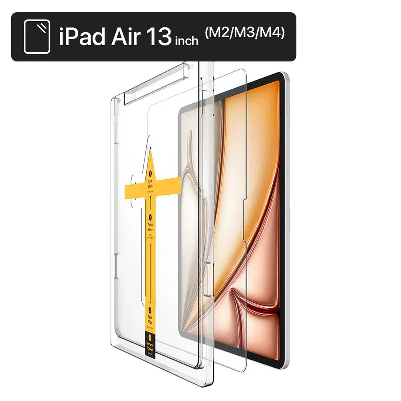 【ZIFRIEND】【 iPad Air 】13吋 (M2/M3/M4) 零失敗薄晶貼