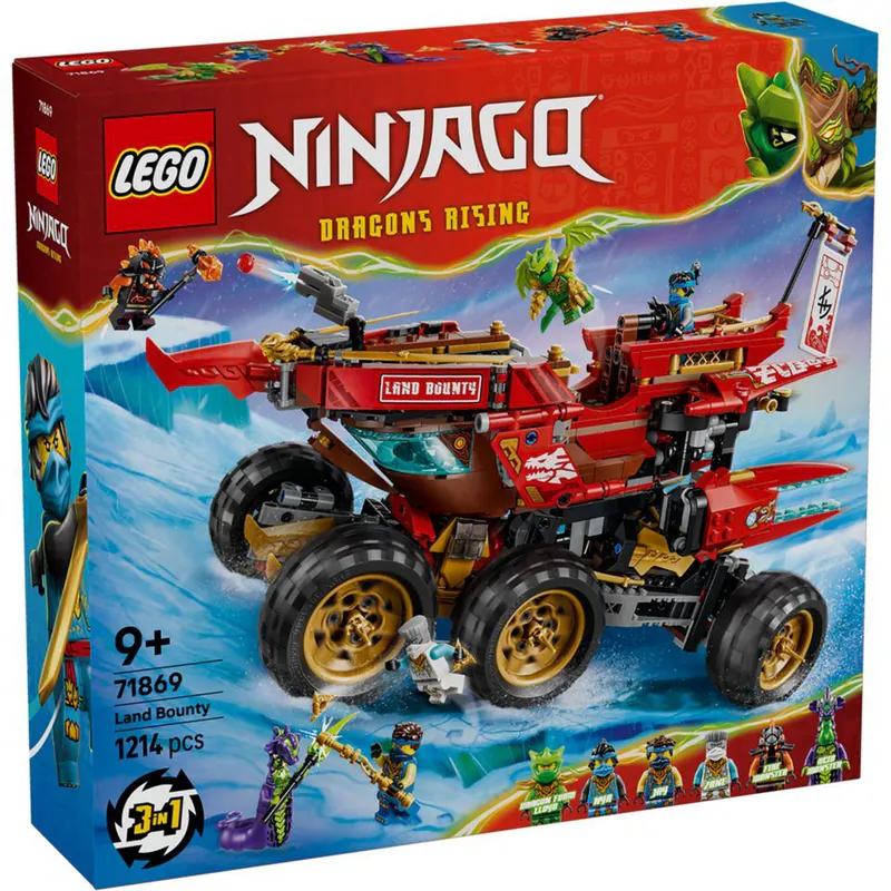 【LEGO】樂高旋風忍者系列 71869 土地賞金號