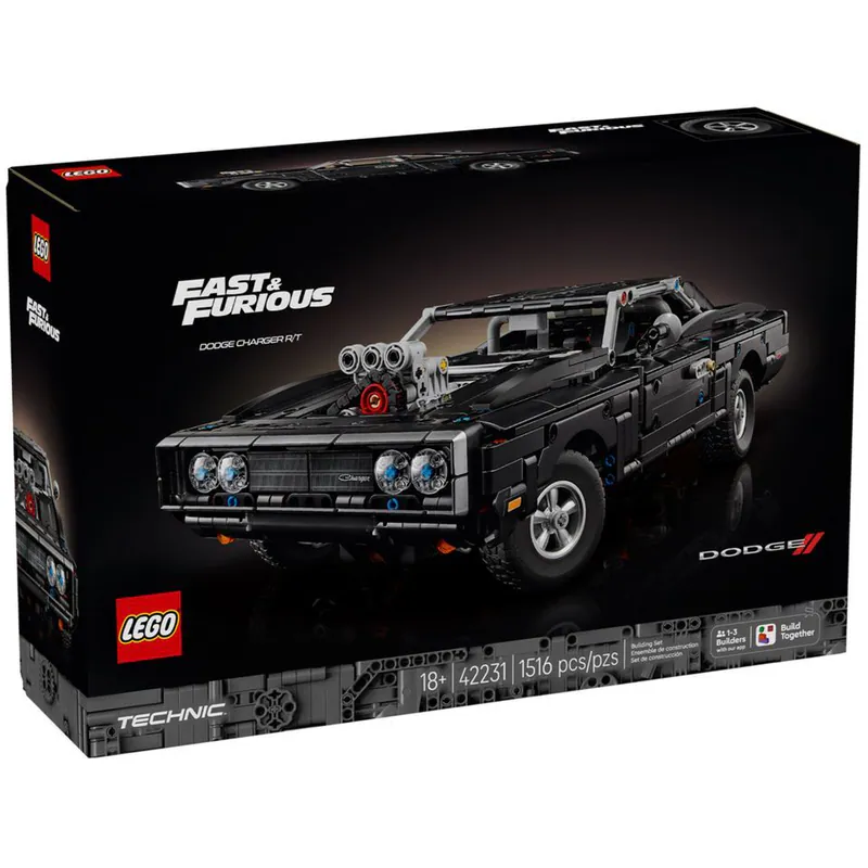 【LEGO】樂高科技系列 42231 Fast and Furious Dodge Charger R/T 汽車