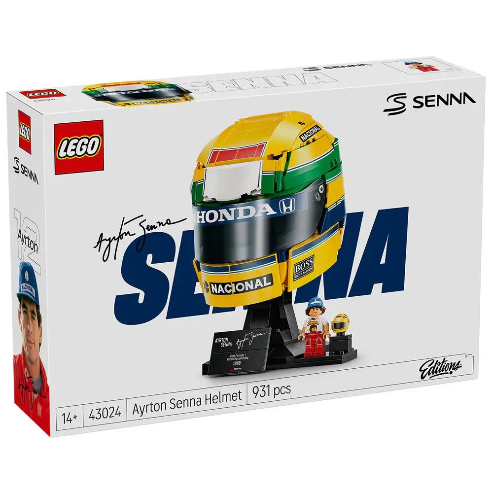 樂高LEGO Editions系列 - 43024 Ayrton Senna 頭盔
