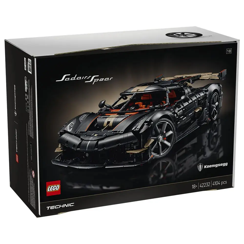 樂高LEGO 科技系列 - 42232 Koenigsegg Sadair's Spear 巔峰超跑