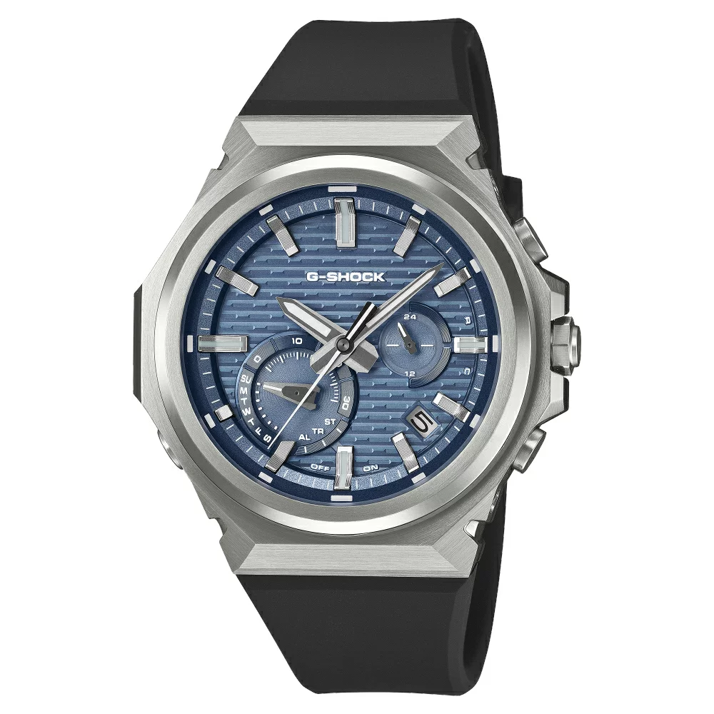 【CASIO】卡西歐 GST-B1000D-2A 智慧藍芽連線太陽能腕錶 藍色 44.2mm