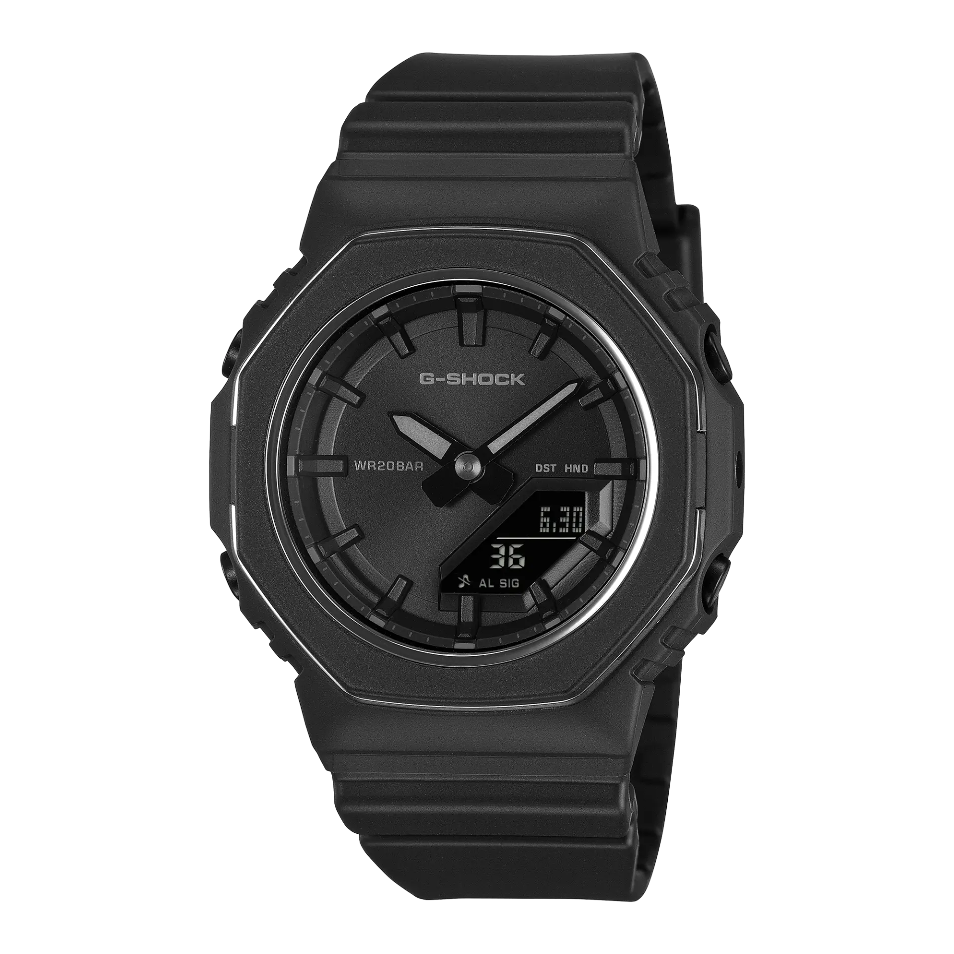 【CASIO 卡西歐】G-SHOCK 八角形 輕巧尺寸 抗震 防水 GMA-P2110B-1A