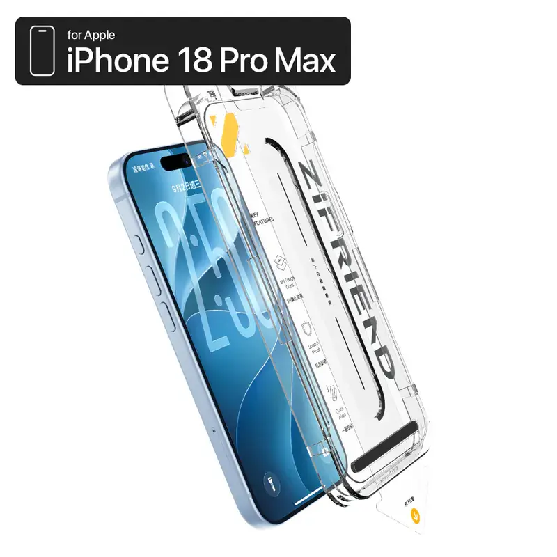 【ZIFRIEND】【 iPhone 18 Pro Max 】ZIFRIEND 零失敗薄晶貼