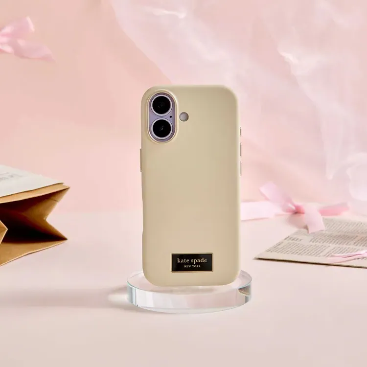 Kate Spade iPhone 17 精品磁吸防摔殼 微甜奶茶