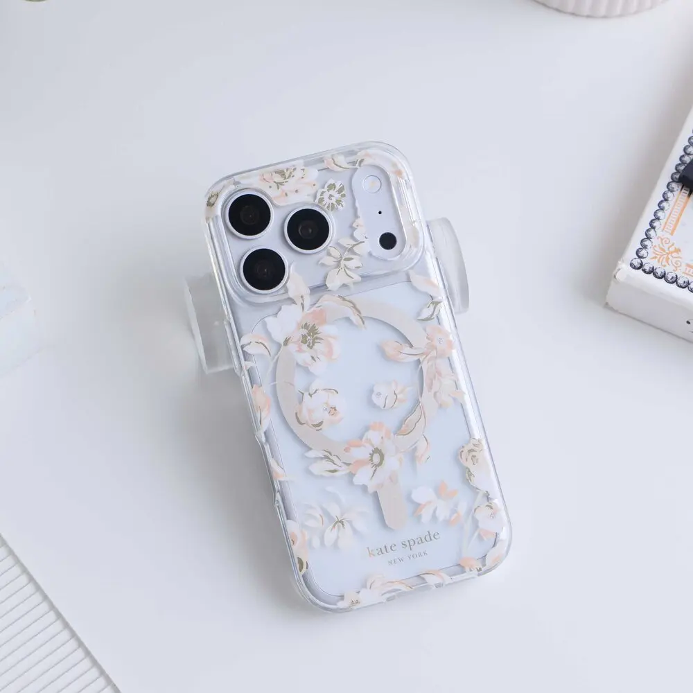 Kate Spade iPhone 18系列 精品磁吸防摔殼 秋日午後 iPhone 18 Pro (相融 17 Pro)-iPhone 18 Pro Max (相容 17 Pro Max)