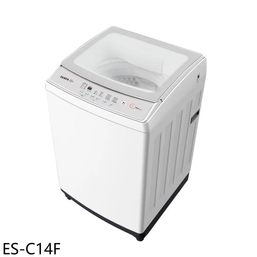 聲寶【ES-C14F】14公斤洗衣機(含標準安裝)(7-11商品卡300元)