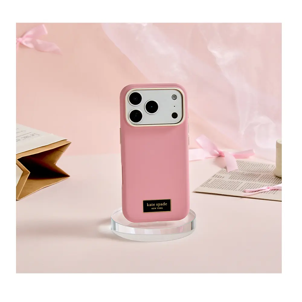 kate spade iPhone 17 系列 精品磁吸防摔手機殼 沙丘玫瑰#iPhone 17 Pro (相容 18 Pro)-iPhone 17 Pro (相容 18 Pro)